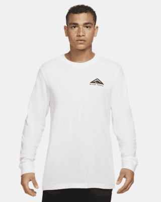 ★Nike★ Dry Fit Men's Running T-Shirt FJ2363-121 Men's Nike Dri-Fit Running White T-Shirt - FJ2362-121